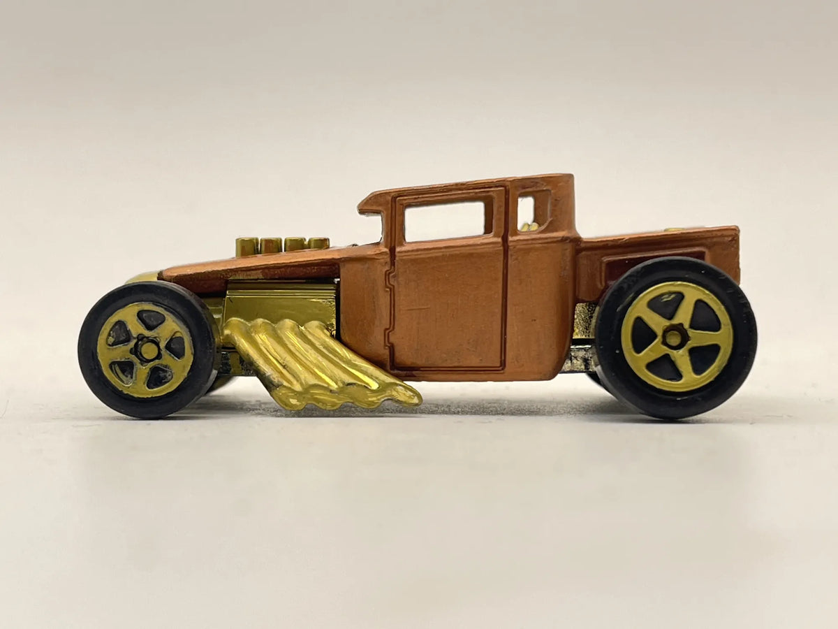 BONE SHAKER, Hot Wheels, Resoraki, Die cast, Złoty, 1:64 – zdjęcie 3