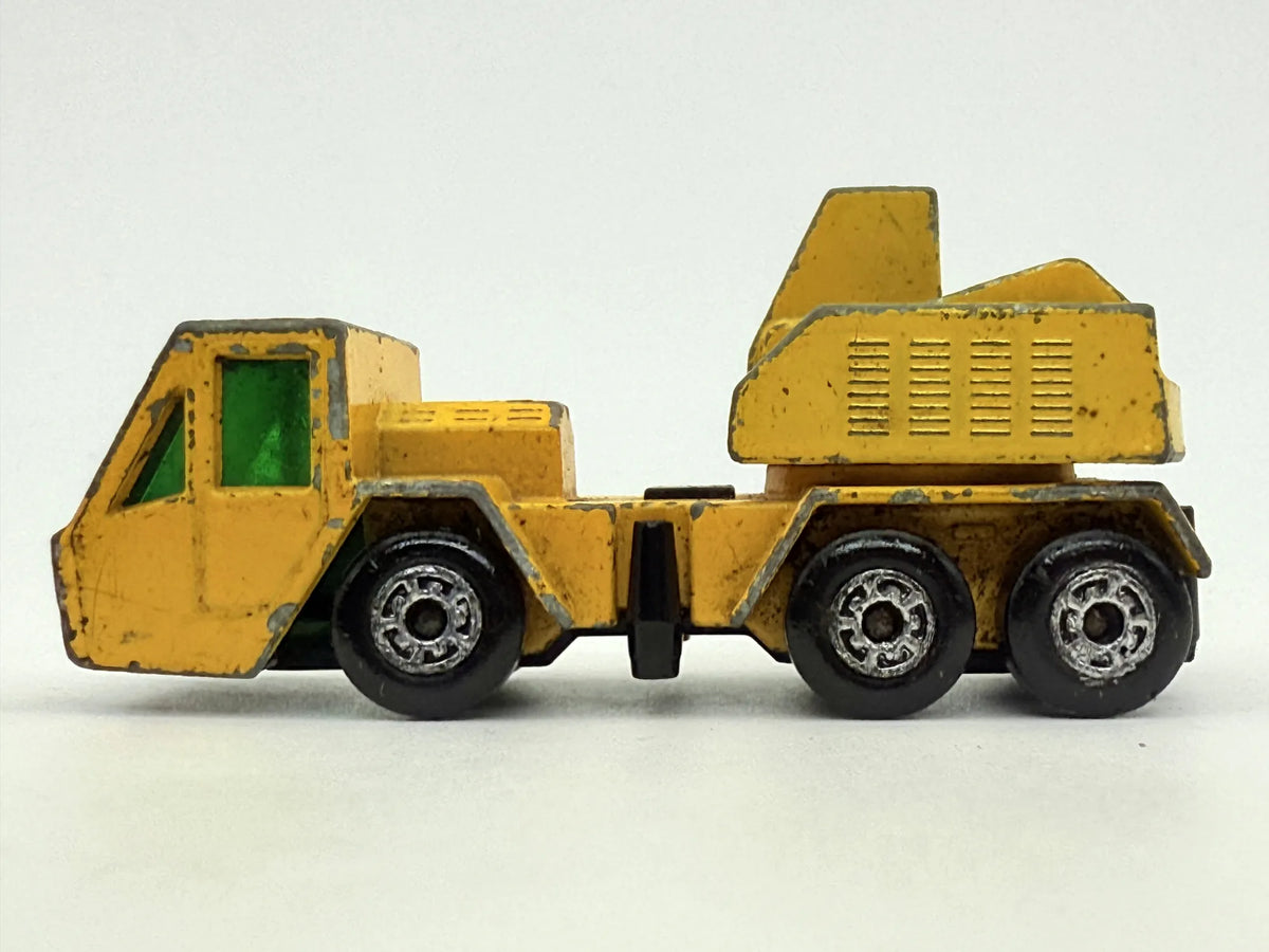 Crane Truck Matchbox 1978 Żółty 1:64 Made in England – zdjęcie 3