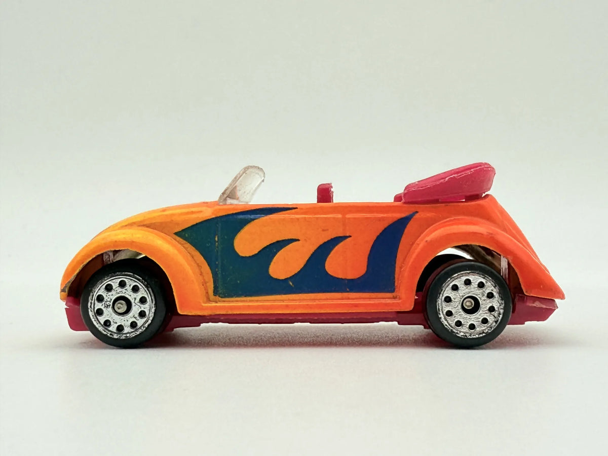 CUSTOM VW BUG BEETLE, Zylmex, Garbus, Die cast D106, Pomarańczowy, 1:64 – zdjęcie 3