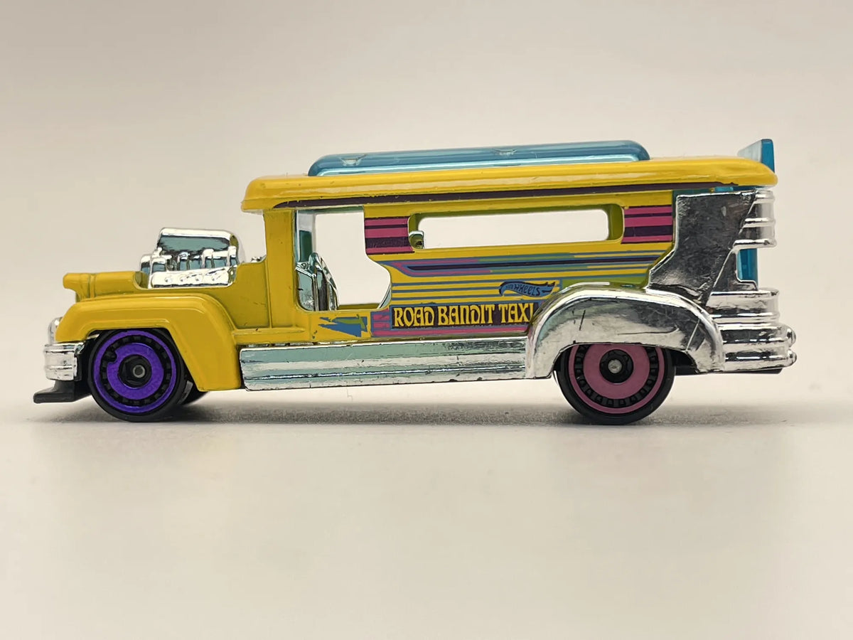 Road bandit, Hot Wheels, Resoraki, Die cast, Żółty, 1:64 – zdjęcie 3
