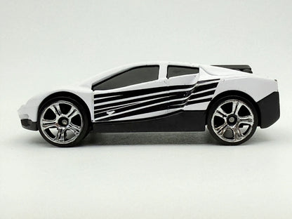 Jak Lamborghini Teamsterz Biała 1:64 – zdjęcie 3