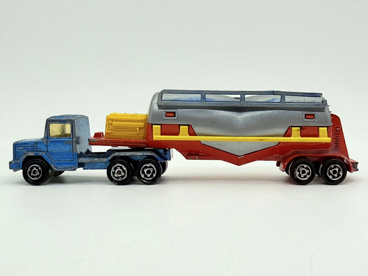 Magirus Majorette Niebieski, 1:100 Made in Francja – zdjęcie 3