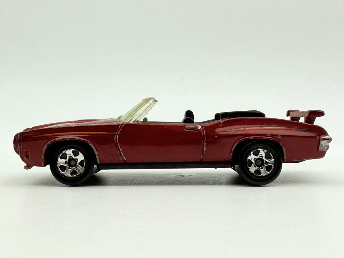 '70 Pontiac Gto Kabriolet, Hot Wheels, resoraki, die cast, 1:60 – zdjęcie 3