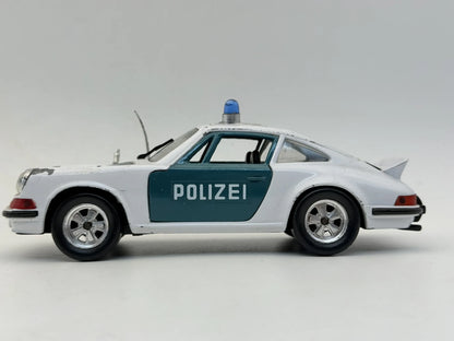 Porsche 911 Carrera Rs 2.7 Polizei Polistil 1979 Biały 1:26 Made in Italy – zdjęcie 3