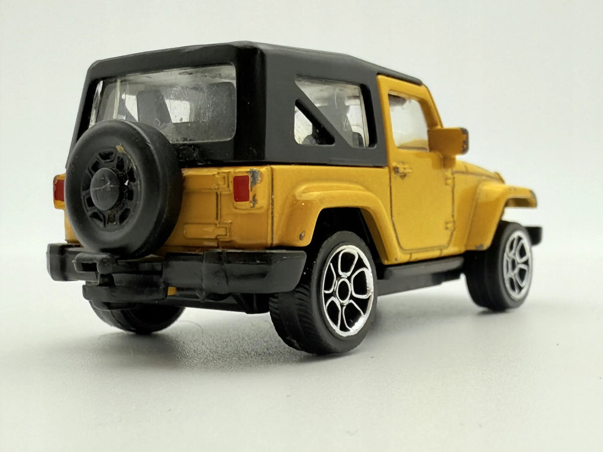 Jeep Wrangler Majorette 2018 Żółty – zdjęcie 3