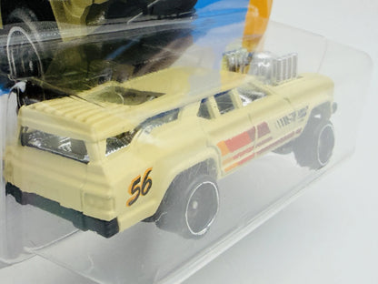 Cruise Bruiser Hot Wheels 1:64 56 Blister Żółty – zdjęcie 3