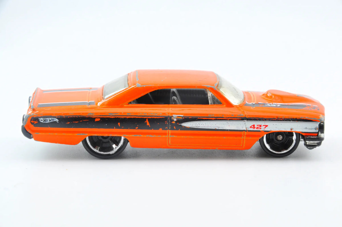 Custom Ford '64 Galaxie, Hot Wheels, die cast resoraki, 1:64 – zdjęcie 3