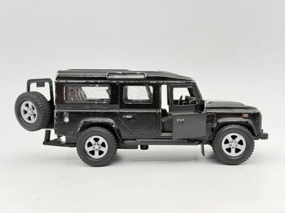 LAND ROVER DEFENDER, Unbranded Die cast, Czarny, 1:31, Resoraki – zdjęcie 3