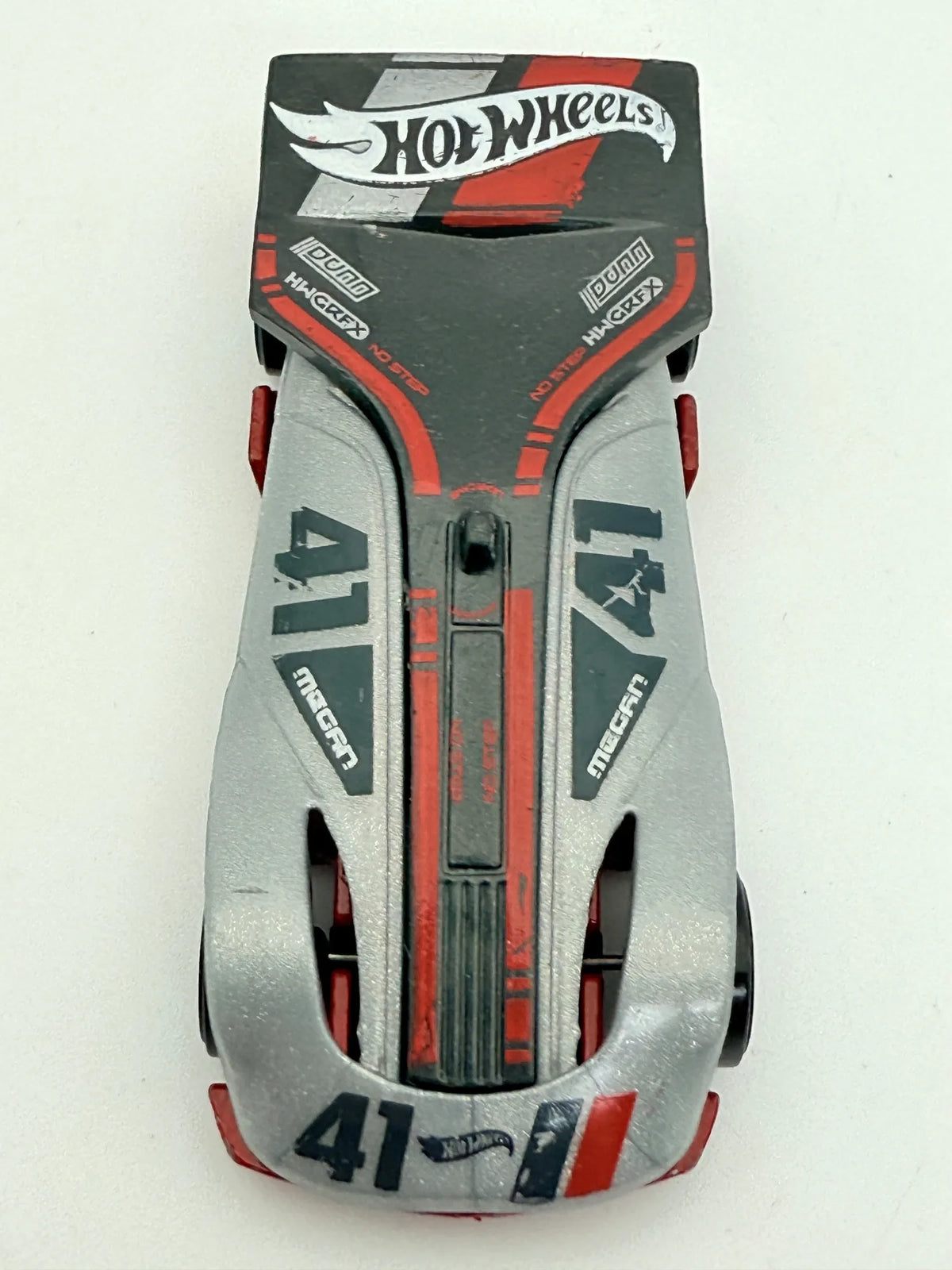 Rollin' Solo Hot Wheels Srebrny 1:64 – zdjęcie 3