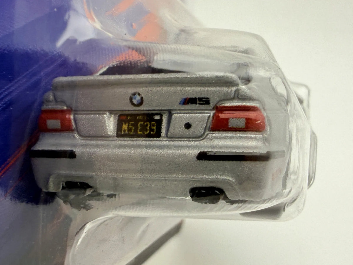 2001 BMW M5 SILVER Hot Wheels 2025 Srebrny 1:64 2xMetal – zdjęcie 3