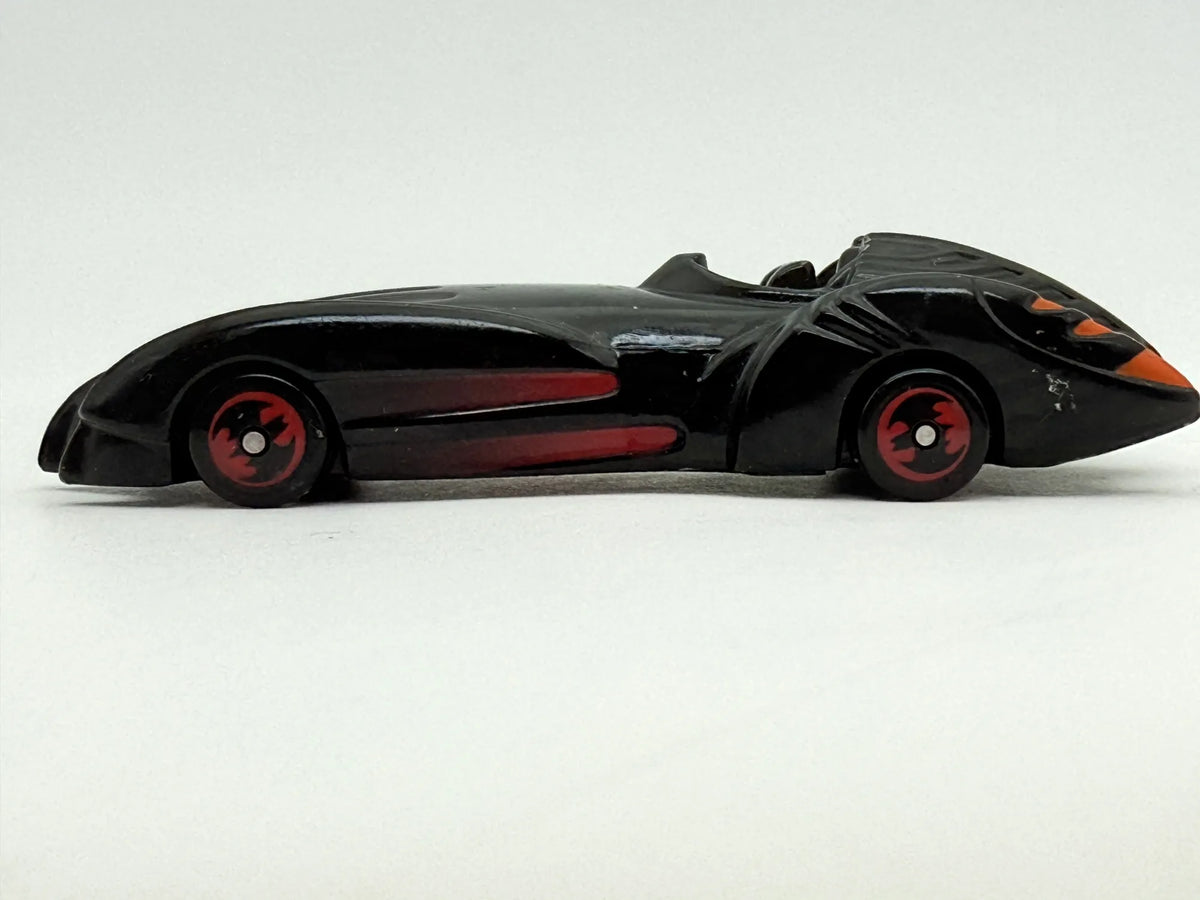 Batmobile DC Comics, Hasbro 1997, Die cast, Resoraki, Czarny, 1:64 – zdjęcie 3