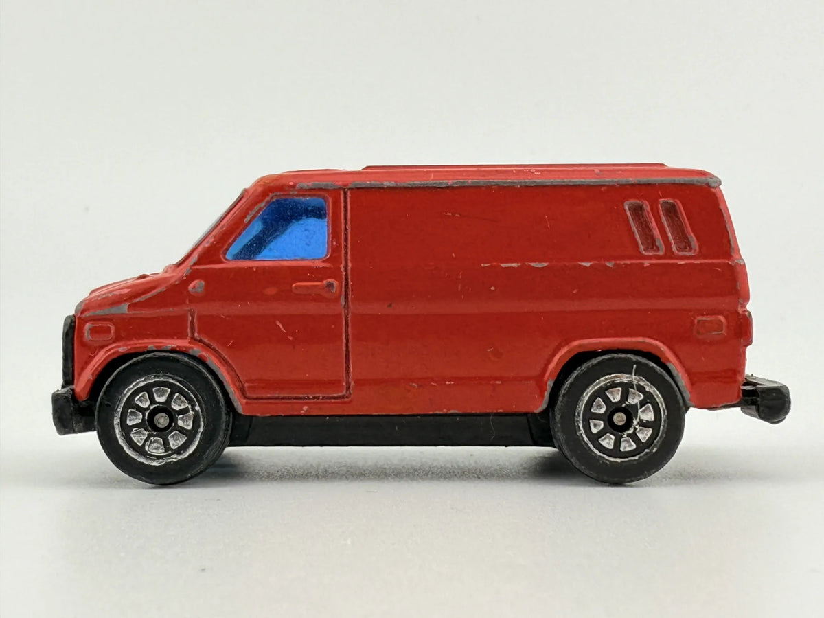 U.S. VAN, Stare Welly, Vintage Die cast No.1112, Czerwony, 1:64, Resoraki – zdjęcie 3