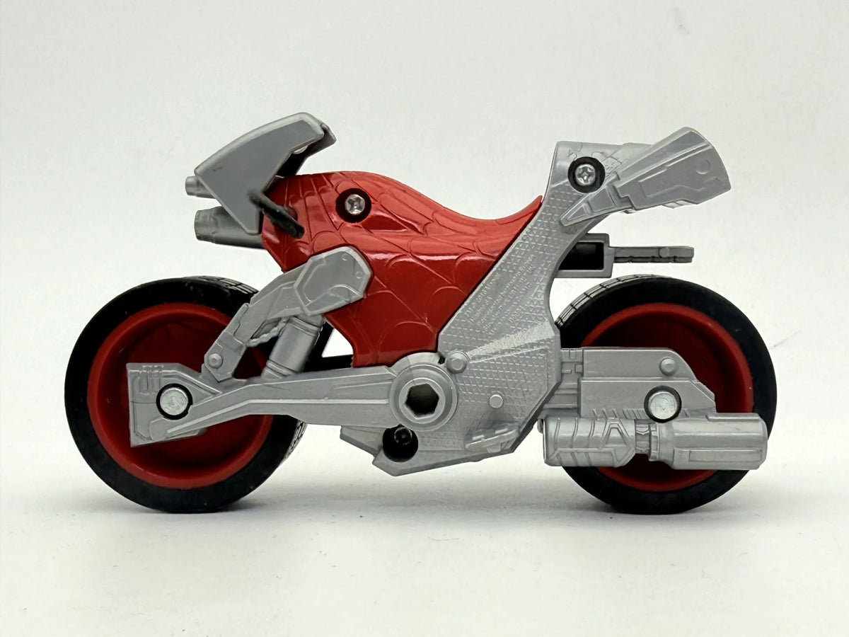 MOTOCYKL SPIDER-MAN'a Web Cycle, Marvel, Hasbro, No. 82651, Czerwony, 1:43 – zdjęcie 3
