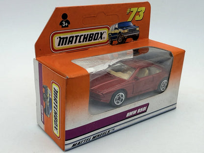 BMW 850I Whitewall Wheels Matchbox 1998 Bordowy 1:64 – zdjęcie 3