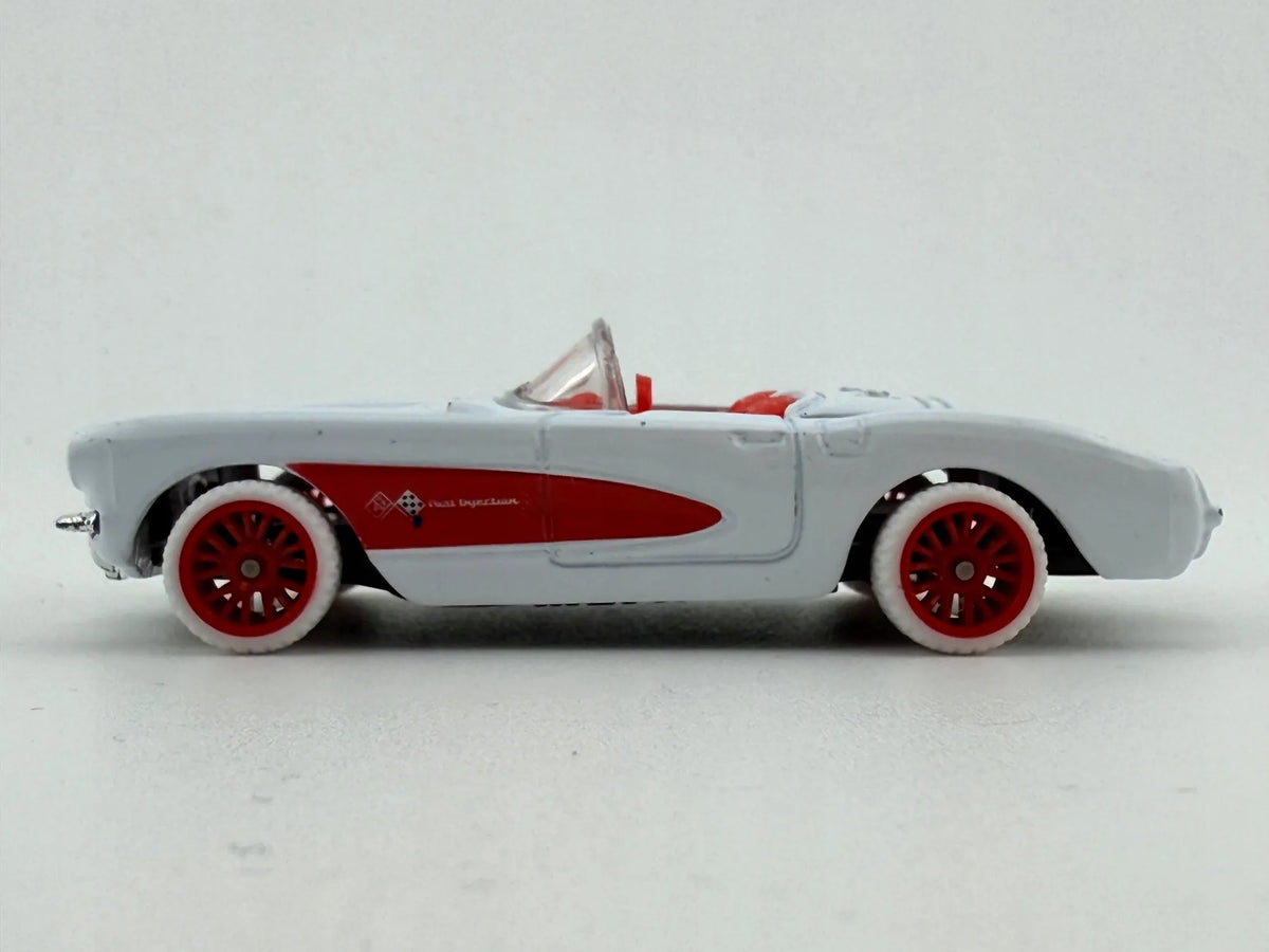 1957 Corvette Welly Biały – zdjęcie 3