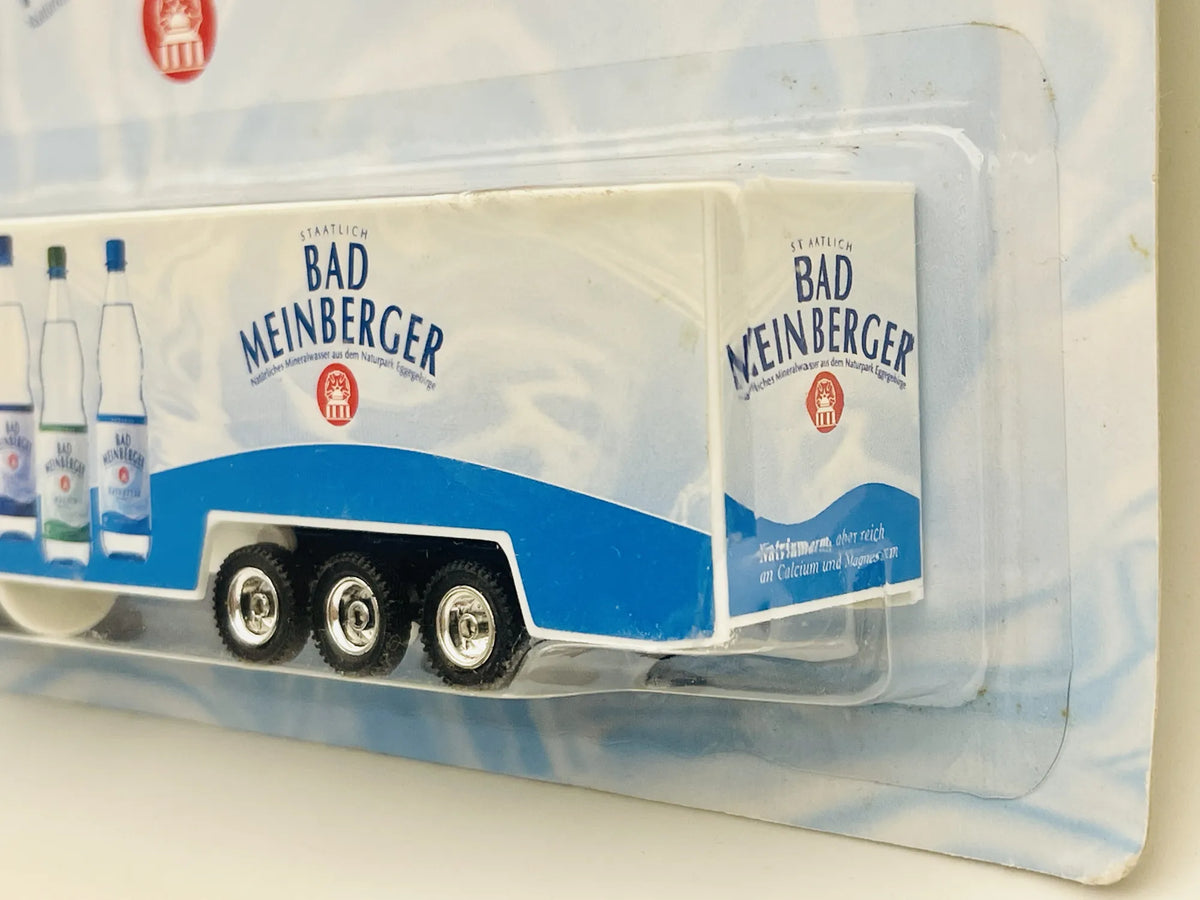 Freightliner Z Naczepą Furgonową Grell 1:87 BAD MEINBERGER Biały Blister – zdjęcie 3