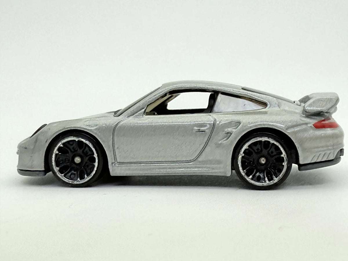 Porsche 911 Gt2 Hot Wheels Srebrny 1:64 – zdjęcie 3