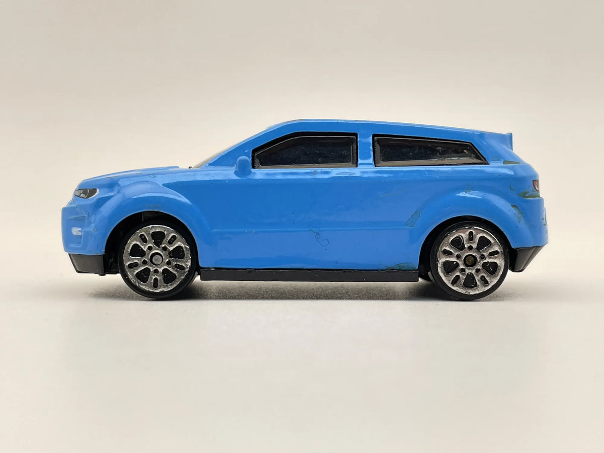 Jak Range Rover Evoque, SUV, Nessiworld, Resoraki, Die cast, Niebieski 1:64 – zdjęcie 3