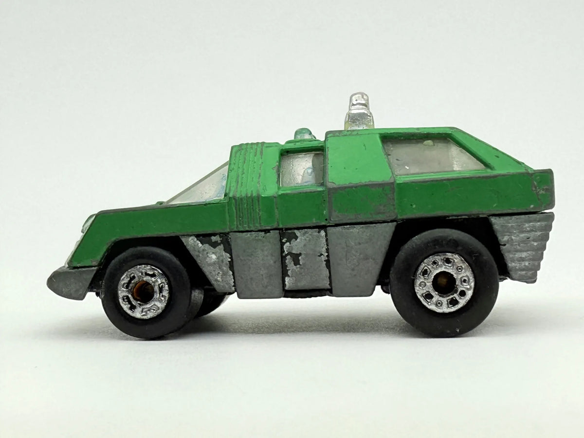 Planet Scout Matchbox 1975 Zielony 1:64 Made in Bułgaria – zdjęcie 3