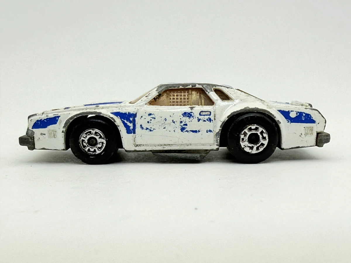 Chevy Pro Stocker Matchbox 1980 Biały 1:64 Made in England 2xMetal – zdjęcie 3