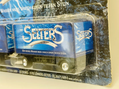 Mercedes-Benz Actros Hümmer 1:87 SELTERS Blister Niebieski Promocyjny – zdjęcie 3
