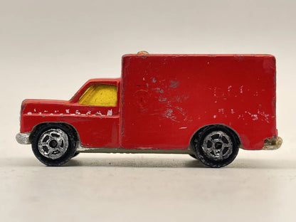 FIRE TRUCK, Stare Welly, Resoraki, VINTAGE MODEL Die cast, Czerwony, 1:64 – zdjęcie 3