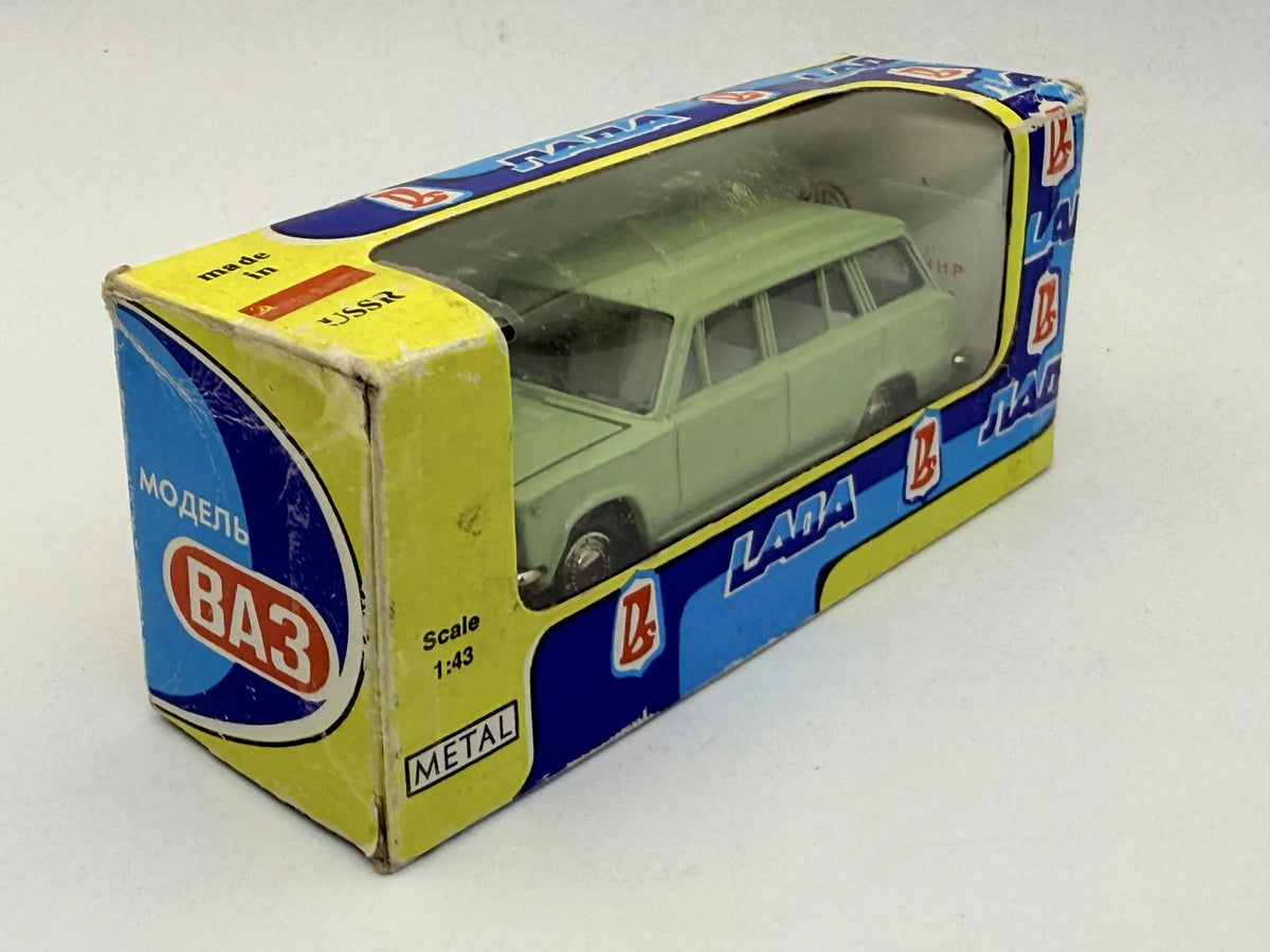 ŁADA WAS 2102 KOMBI Żyguli Agat Zielony 1:43 Made in ZSRR – zdjęcie 3