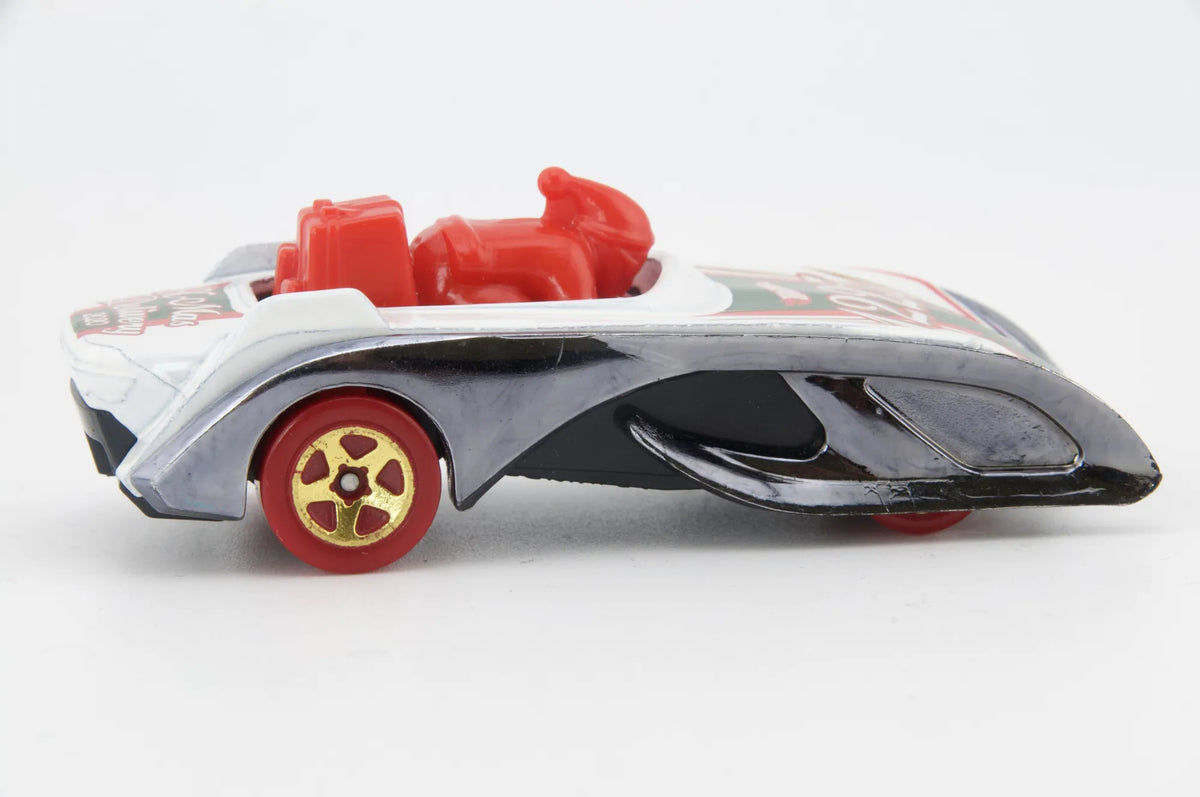 Rockin' Santa Sled Hot Wheels Biały 1:64 – zdjęcie 3