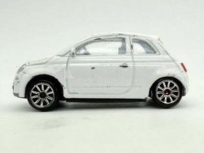 Fiat 500 Majorette Biały 1:55 – zdjęcie 3