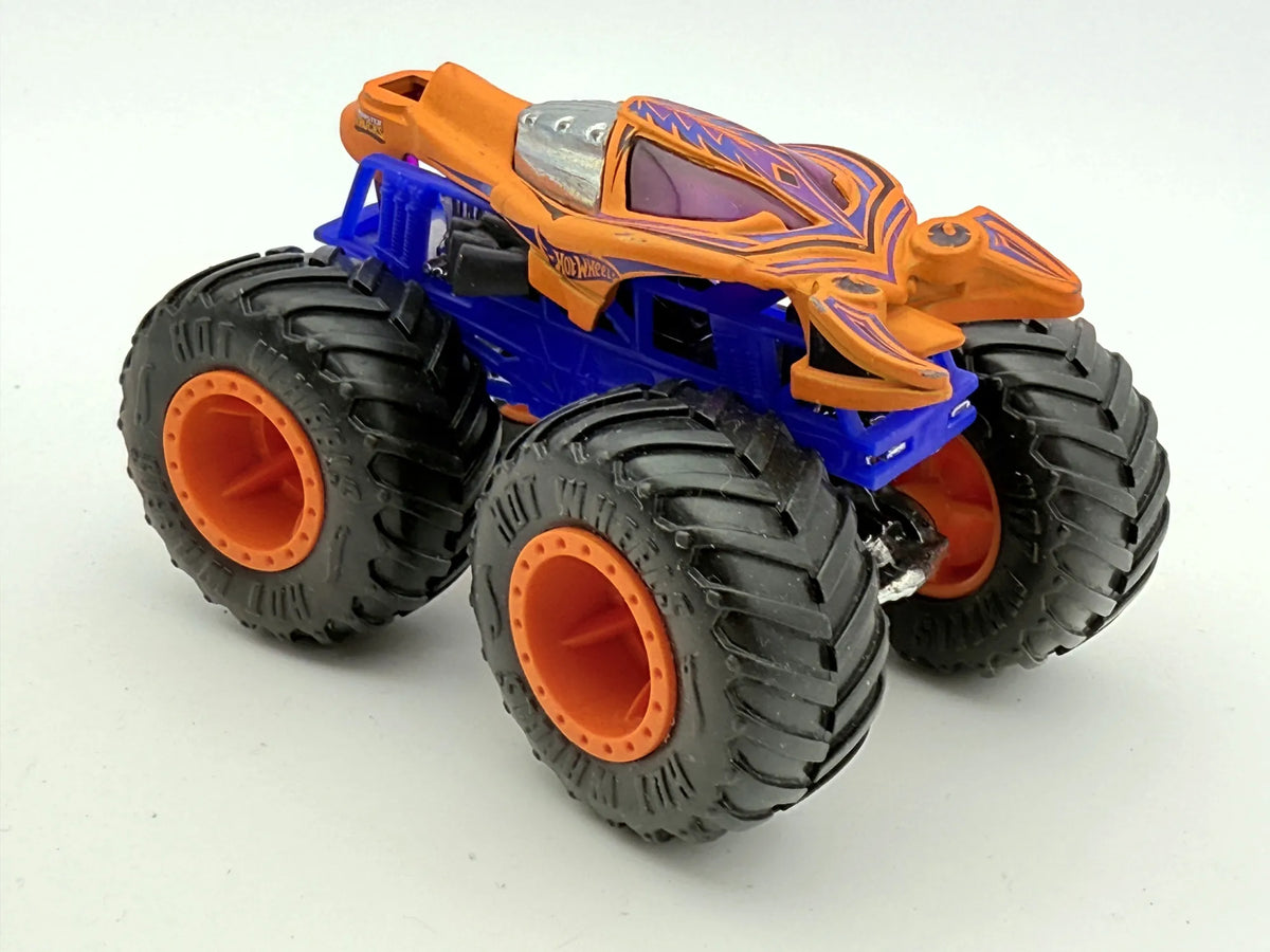 Monster Truck Hot Wheels Pomarańczowy, 1:64 – zdjęcie 3