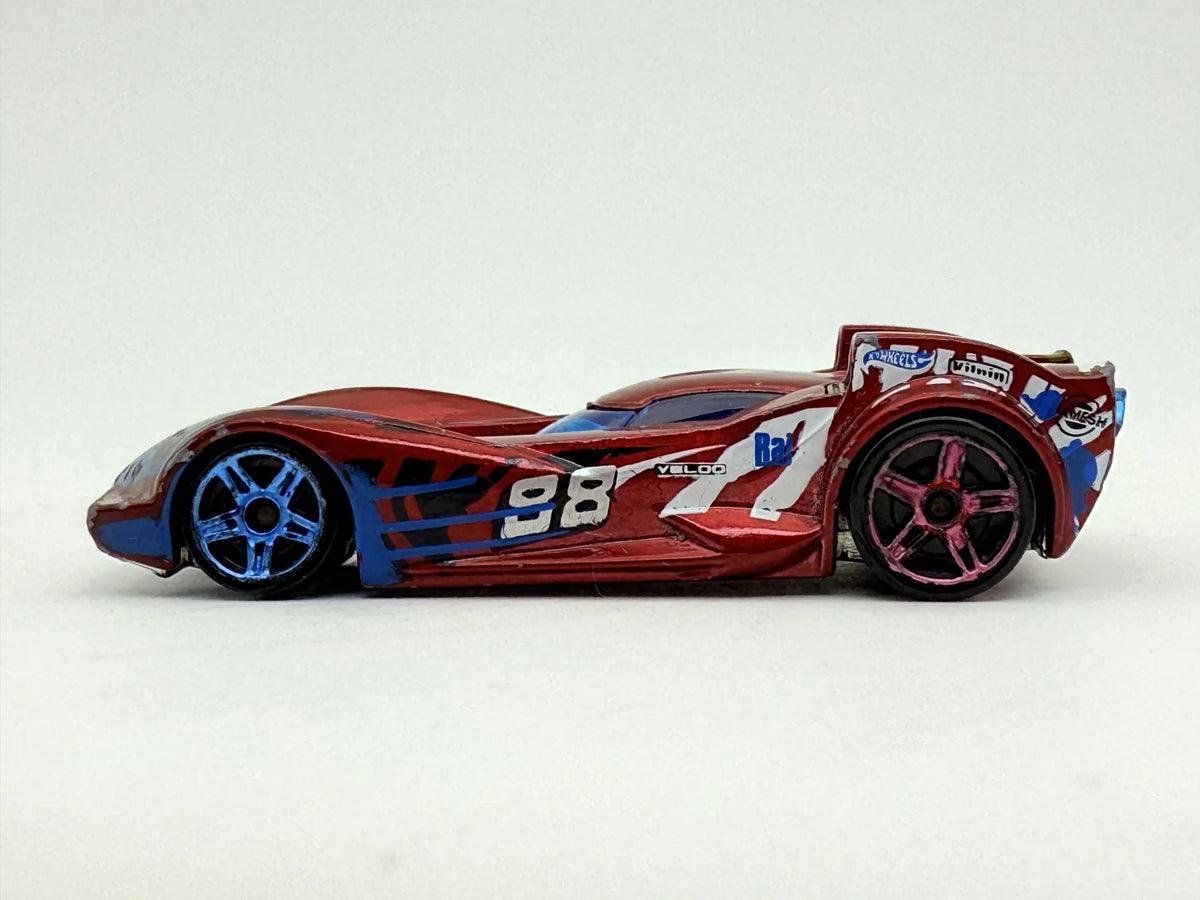 Scoopa Di Fuego Hot Wheels Czerwony 1:64 – zdjęcie 3