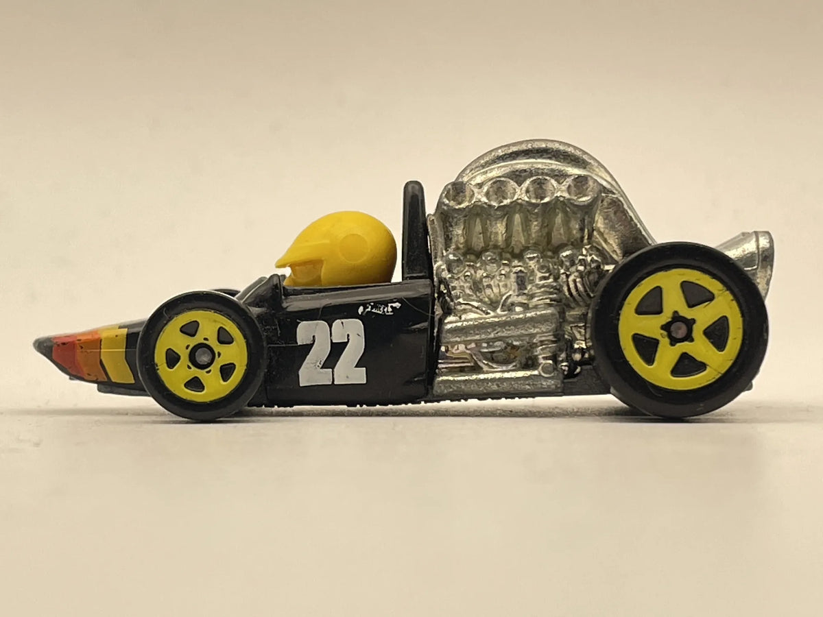 HEAD STARTER 22, Hot Wheels 2016, Die cast DTX05, Czarny, 1:64, Resoraki – zdjęcie 3
