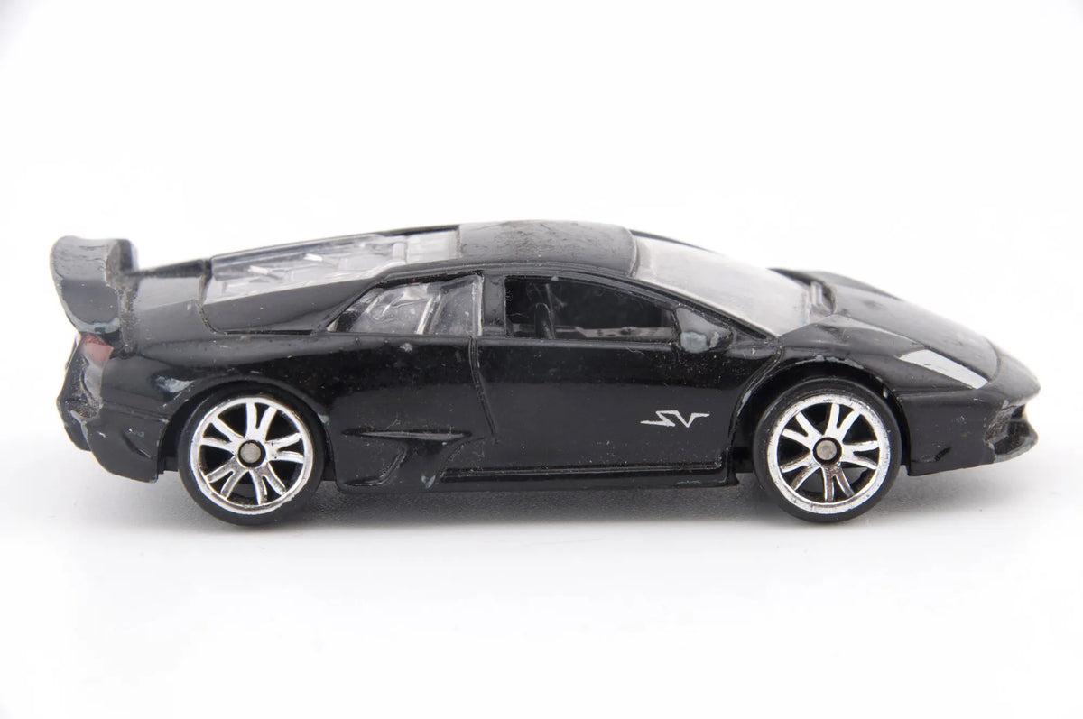 Lamborghini Murcielago Motor Max Czarny 1:64 – zdjęcie 3
