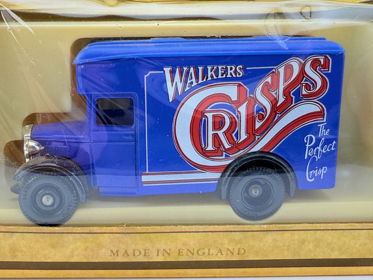 Walkers Crisps Days Gone Lledo Niebieski Made in England – zdjęcie 3