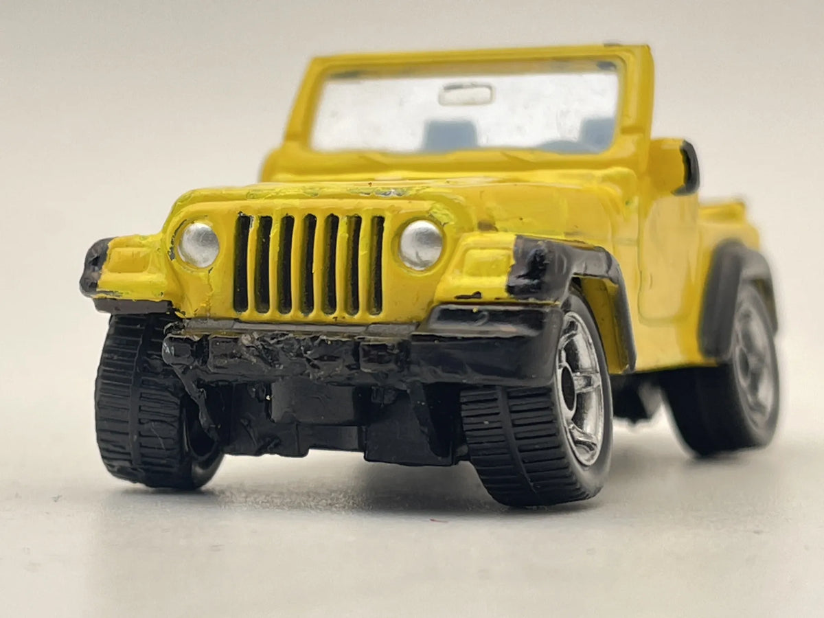 JEEP WRANGLER, SIKU, Resoraki, Die cast 6213, Żółty, 1:55 – zdjęcie 4