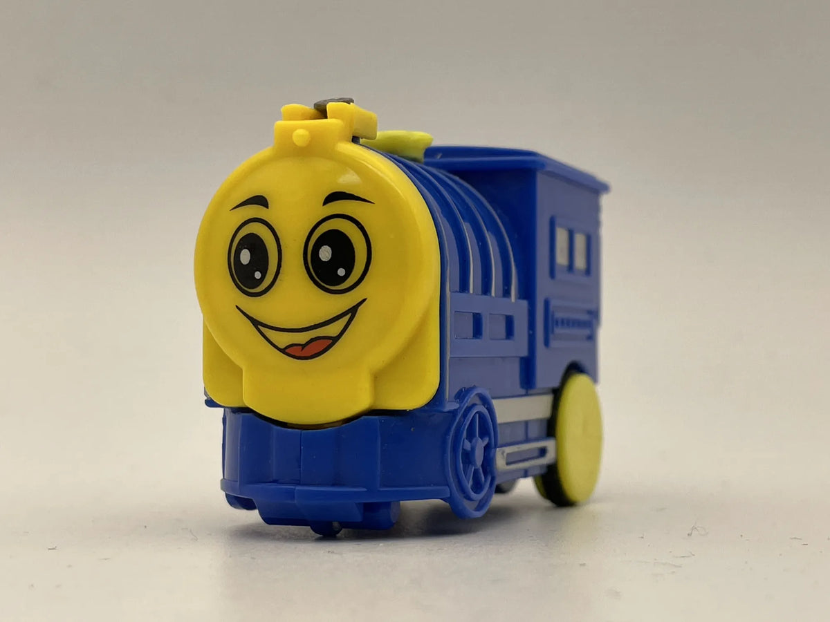 LOKOMOTYWA, Die cast, Niebiesko-Żółta, Resoraki – zdjęcie 4