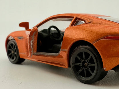 Jaguar F-Type Majorette Pomarańczowy 1:59 – zdjęcie 4