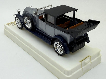 RENAULT 40CV Z 1926 R. Age D'Or Solido '80 Srebrny 1:43 Made in France – zdjęcie 4
