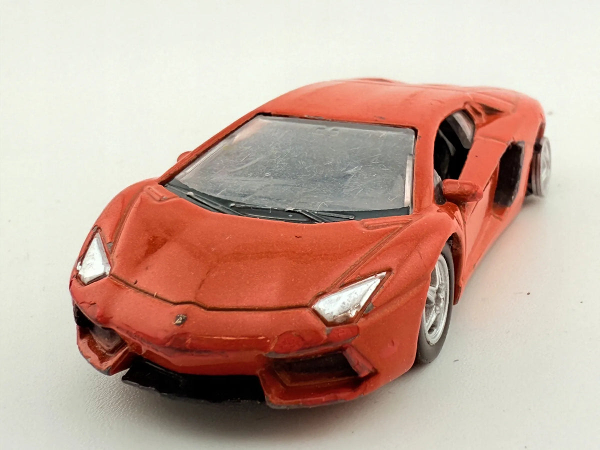 Lamborghini Aventador Lp700-4 Welly Czerwony 1:64 – zdjęcie 4