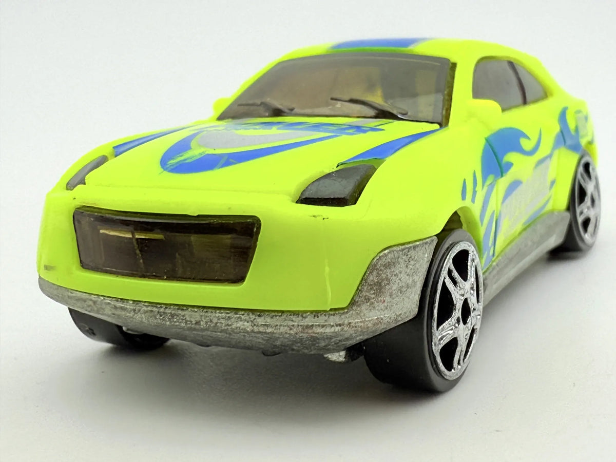 Power Concept Car, die cast resoraki, 1:60, żółty jaskrawy – zdjęcie 4