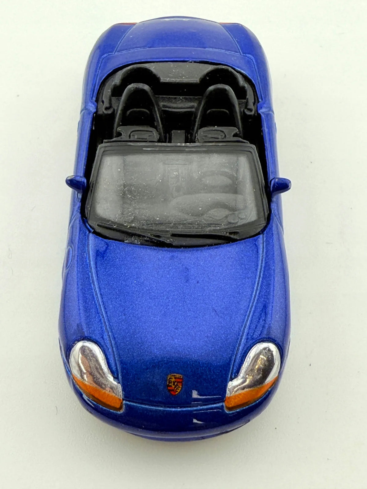 PORSCHE BOXSTER CABRIO, Welly, Resoraki, Die cast 62040, Niebieski, 1:64 – zdjęcie 4