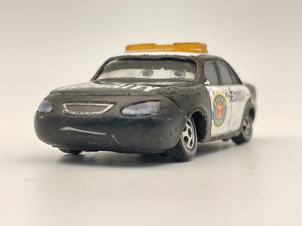 Security Car, Disney/Pixar, Resoraki, Die cast 1:55 – zdjęcie 4