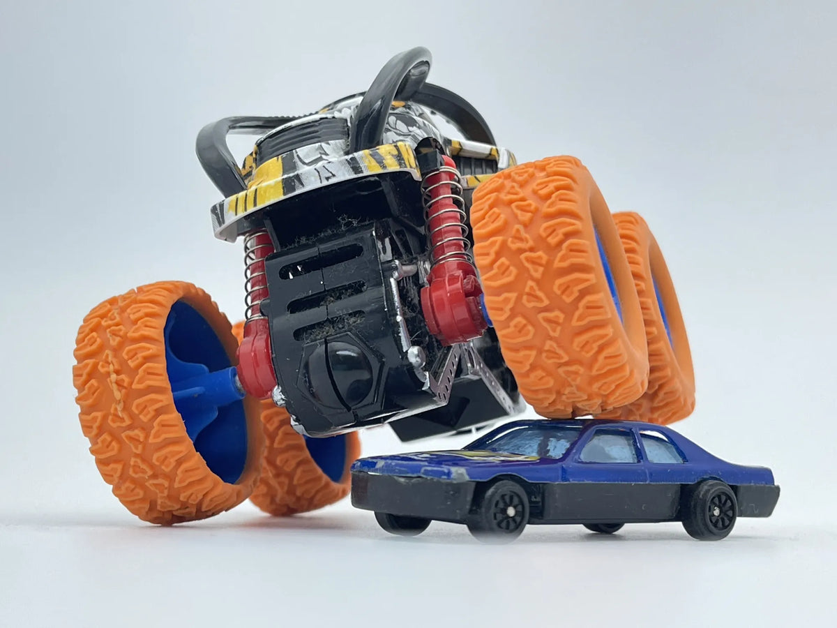 Monster Truck z Resorakiem Zestaw, Resoraki, Die cast 1:64 – zdjęcie 4