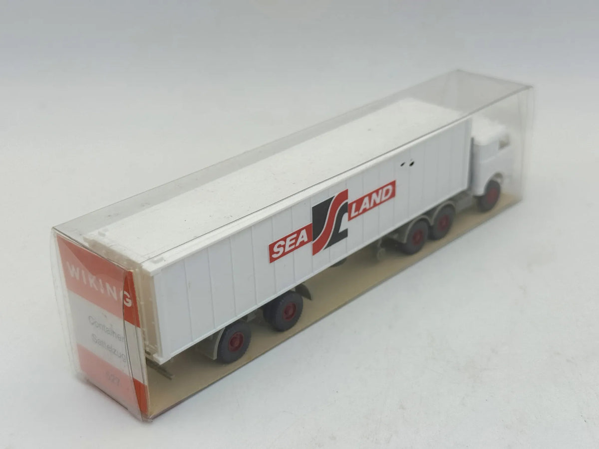 Ciężarówka Container Sattelzug / Sea Land Wiking 1:87 Made in West Germany – zdjęcie 4
