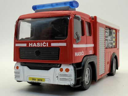 JAK MAN TGL STRAŻ POŻARNA, HASIČI, Unbranded 2012, Czerwony, 1:50, Resoraki – zdjęcie 4