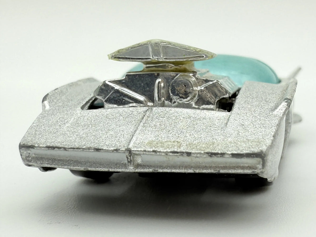 CROOZE FAST FUSE, Hot Wheels 2003, Die cast, Srebrny, 1:64, Resoraki – zdjęcie 4