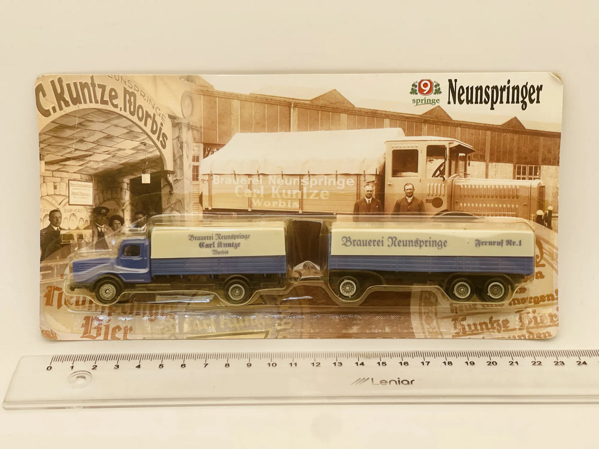 Niemiecka Ciężarówka Z Lat 60-tych Lauterbach 1:87 Neunspringer C. Kuntze – zdjęcie 4