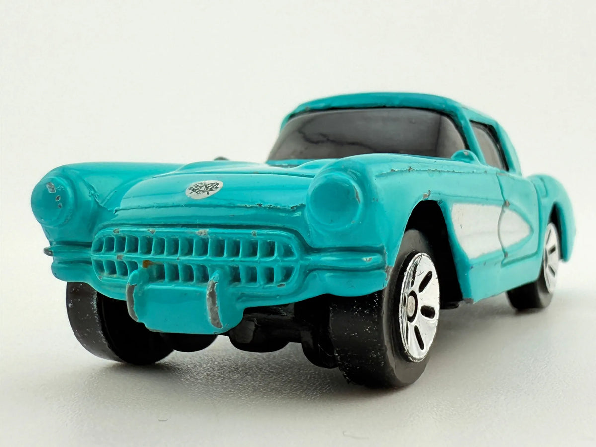 '57 Chevrolet Corvette Maisto Turkusowy 1:64 – zdjęcie 4