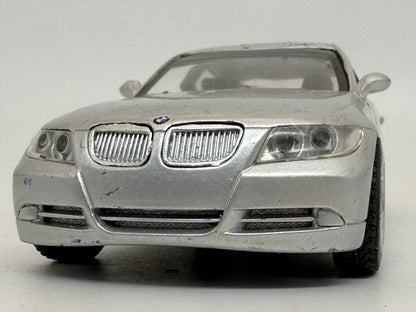 BMW 3SERIES, Unbranded, Die cast, Srebrny, 1:37, Resoraki – zdjęcie 4