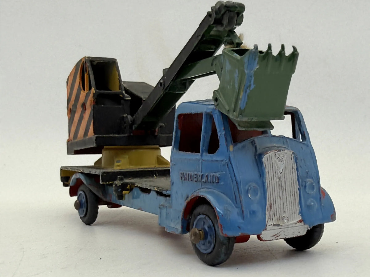 Ciężarówka Z Koparką Qualitoys Benbros 1940's 1:50 Made in England – zdjęcie 4